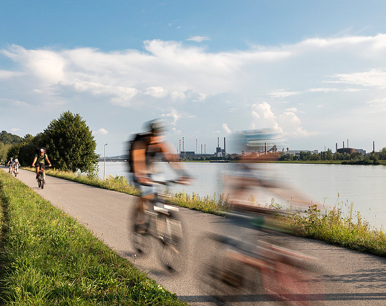 Donauradweg ©Linz Tourismus Robert Josipovic