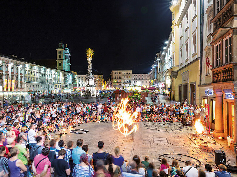 Pflasterspektakel ©Linz Tourismus Johann  Steininger